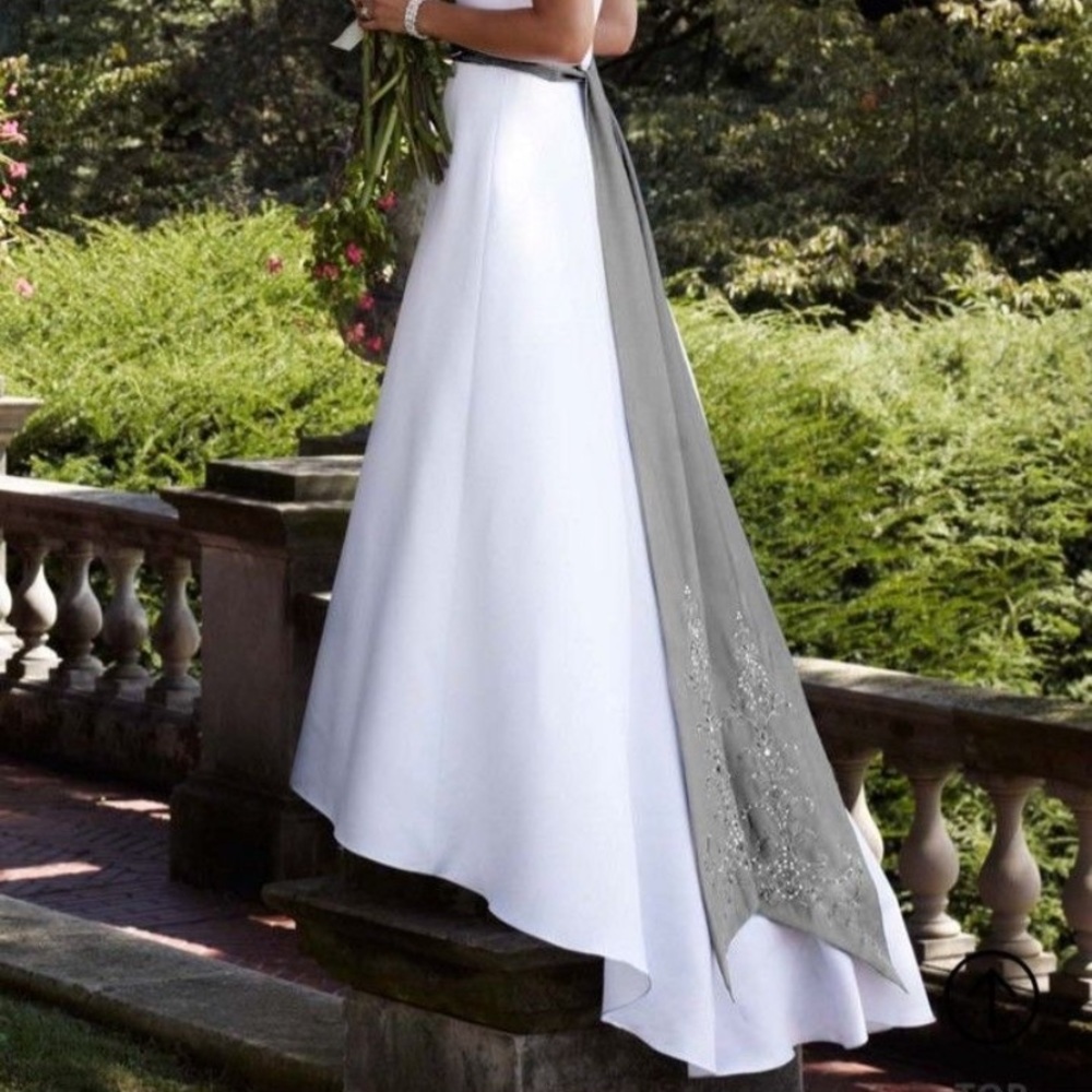 Strapless A-Line Wedding Dress